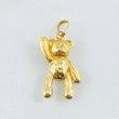 Dije Oso Manito Arriba 0.75gr / 2.5cm / Oro Amarillo 18K ©