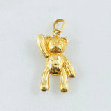 Dije Oso Manito Arriba 0.75gr / 2.5cm / Oro Amarillo 18K ©