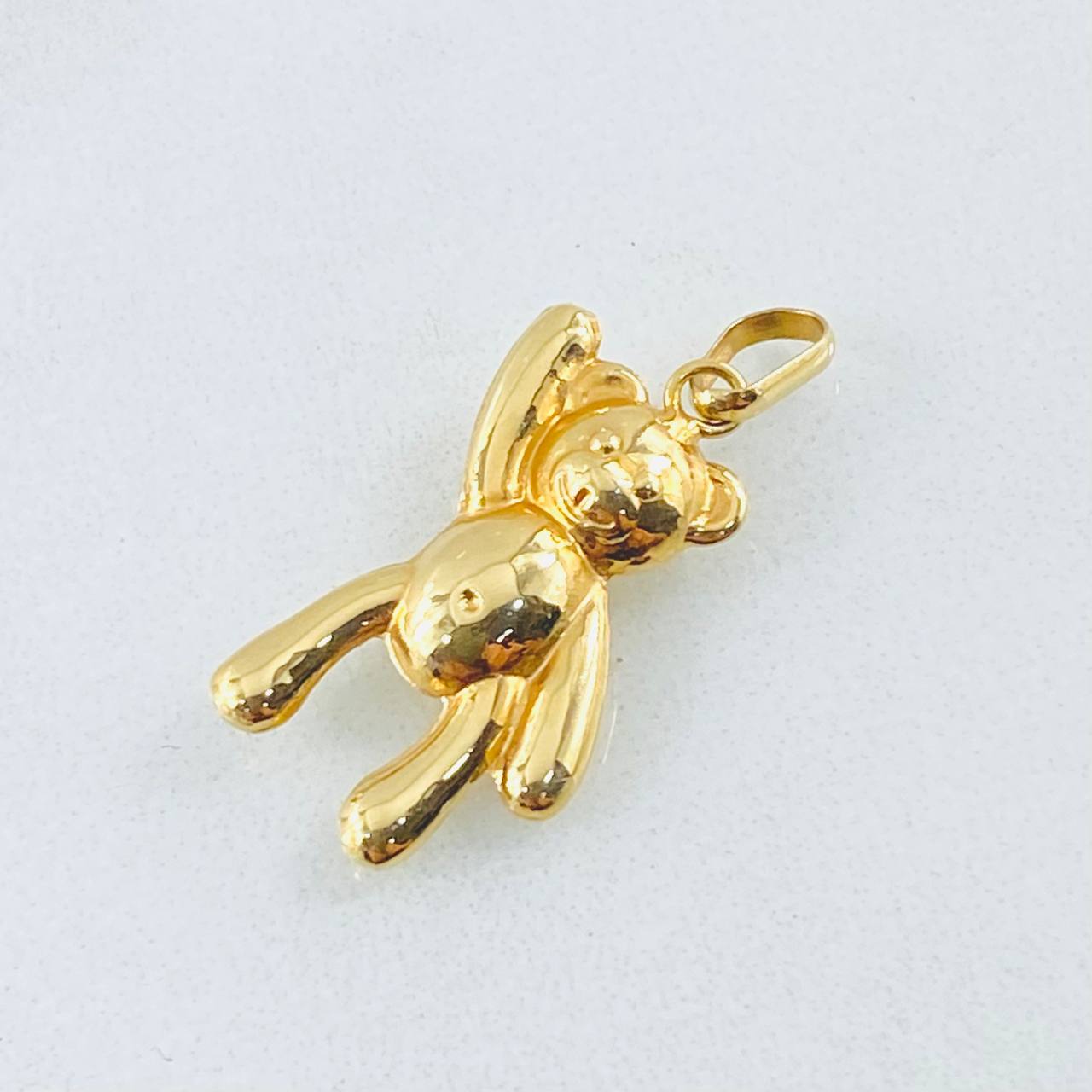 Dije Oso Manito Arriba 0.75gr / 2.5cm / Oro Amarillo 18K ©