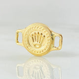 Herraje Corona RX 0.95gr / 2cm / Oro Amarillo 18K ©