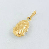 Dije Virgen Guadalupe 0.55gr / 2cm / Oro Amarillo 18K ©