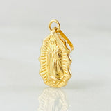 Dije Virgen Guadalupe 0.55gr / 2cm / Oro Amarillo 18K ©