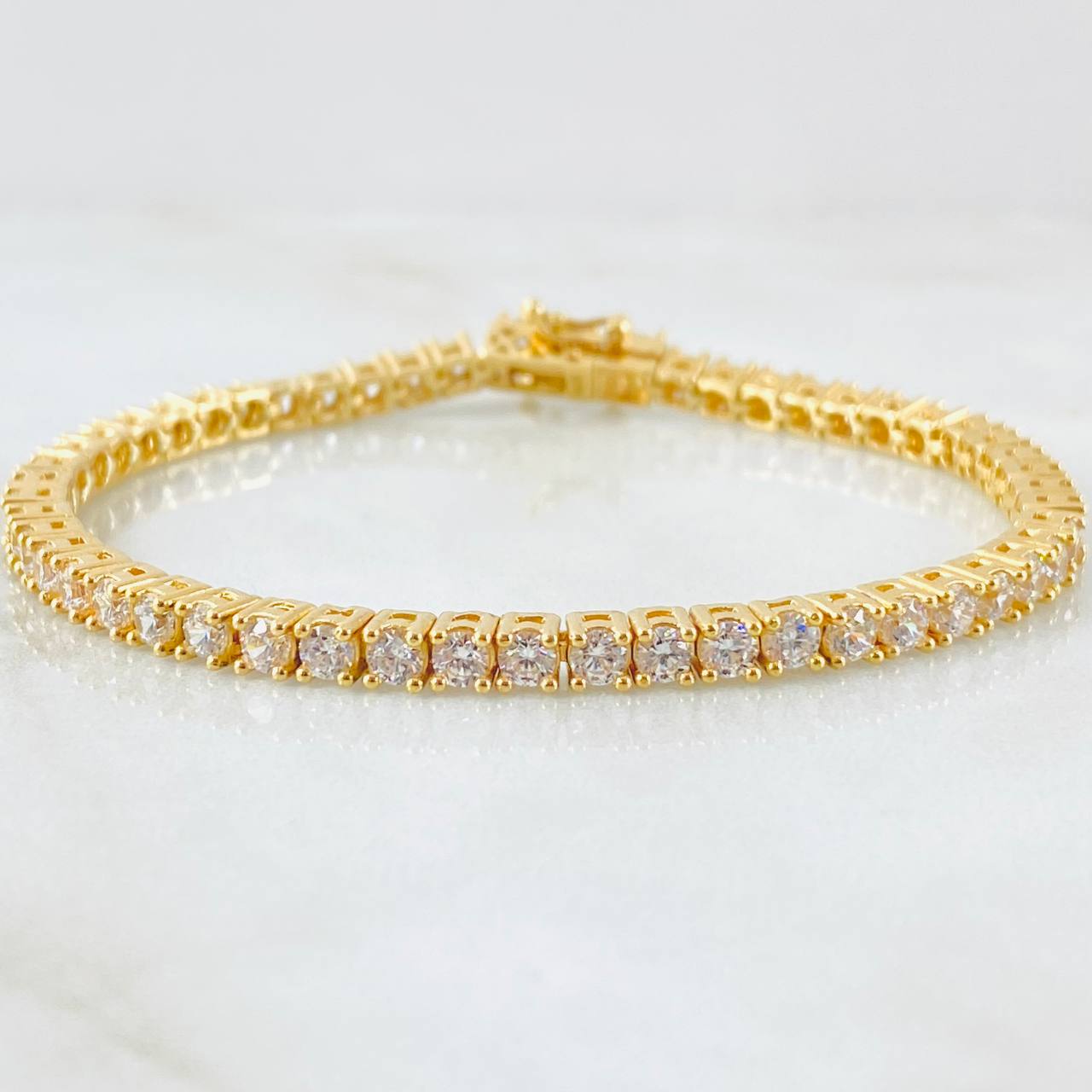 Pulso Tennis 18.95gr / 18cm / Oro Amarillo Nac.Esp. 18K *