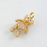 Dije Oso Articulado 4.05gr / 2.5cm / Oro Amarillo 18K *