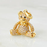 Dije Oso Articulado 4.05gr / 2.5cm / Oro Amarillo 18K *
