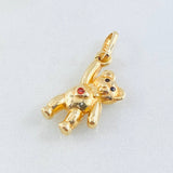 Dije Oso Manito Arriba 1.9gr / 2.2cm / Oro Amarillo 18K *