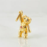 Dije Oso Manito Arriba 1.9gr / 2.2cm / Oro Amarillo 18K *