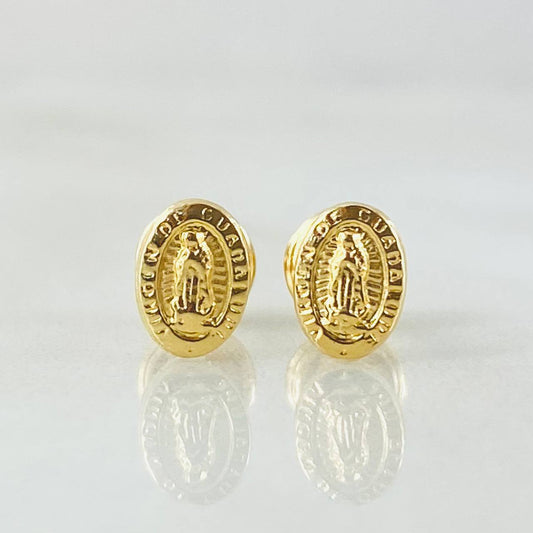 Topos Virgen de Guadalupe 0.45g / 6.75mm Oro Amarillo 18K