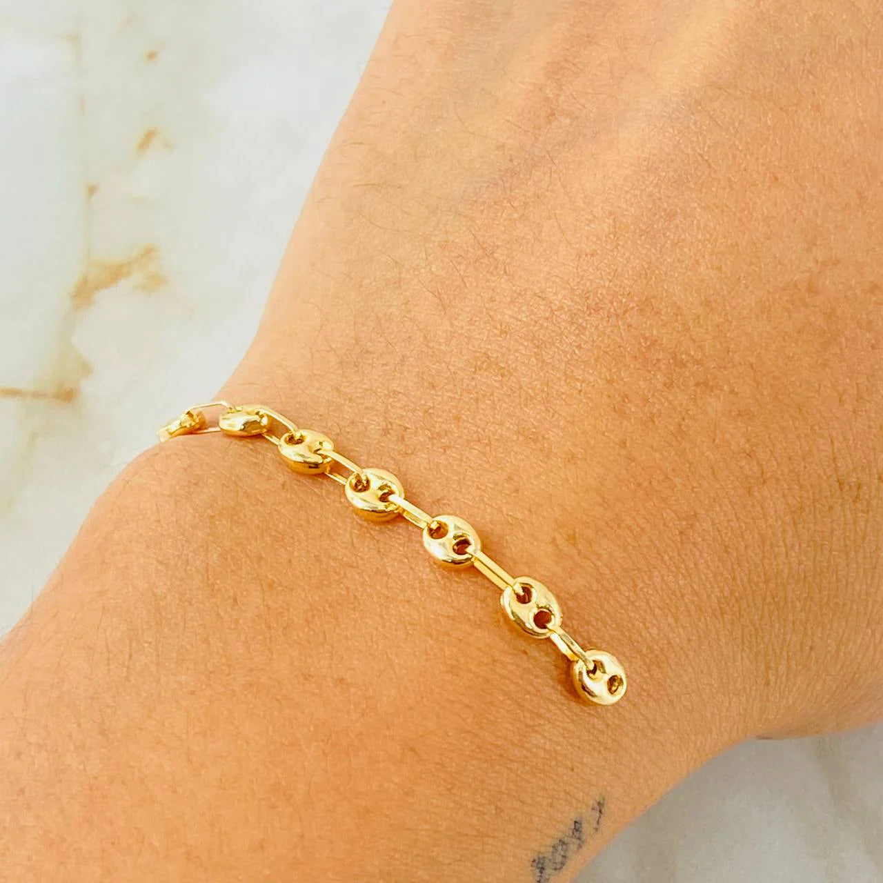 Herraje Retazo Gc 0.6 g / 5 cm Oro Amarillo 18K