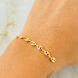 Herraje Retazo GC 0.7gr / 5.5cm / Oro Amarillo 18K ©