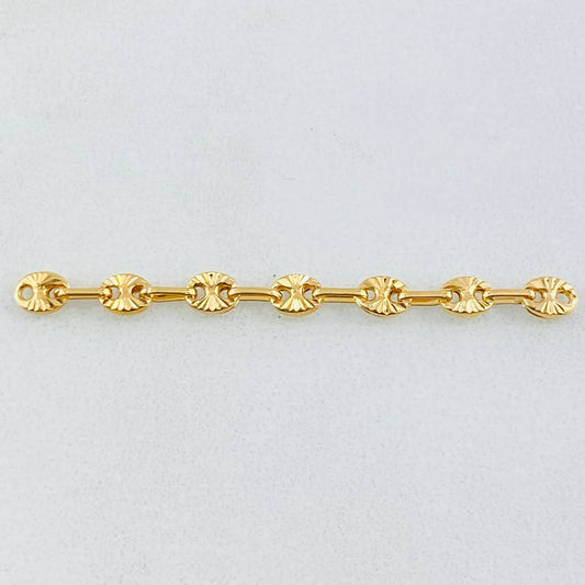 Herraje Retazo GC 0.45gr / 4cm / Oro Amarillo 18K ©