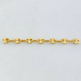 Herraje Retazo GC 7 Eslabones 0.45gr / 4.2cm / 3.2mm Oro Amarillo 18K