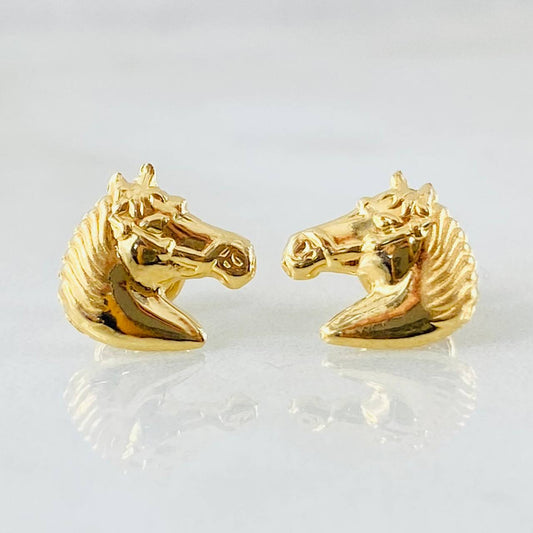 Topos Caballo 0.9gr / Oro Amarillo 18K *