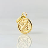 Dije Letra Z 0.35gr / 1.5cm / Oro Amarillo 18K
