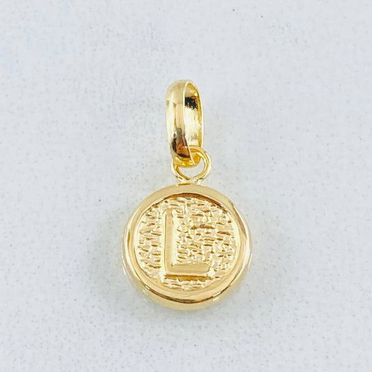 Dije Letra L 0.4gr / 1.5cm / Oro Amarillo 18K
