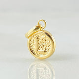 Dije Letra L 0.4gr / 1.5cm / Oro Amarillo 18K