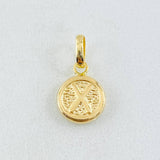 Dije Letra X 0.35gr / 1.5cm / Oro Amarillo 18K