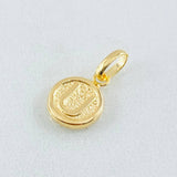 Dije Letra U 0.35gr / 1.5cm / Oro Amarillo 18K