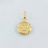 Dije Letra T 0.65gr / 2cm / Oro Amarillo 18K ©