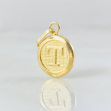 Dije Letra T 0.65gr / 2cm / Oro Amarillo 18K ©