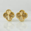 Topos Trebol Dorado 5.05gr / 1.4cm / Oro Amarillo Nac.Esp. 18K ©
