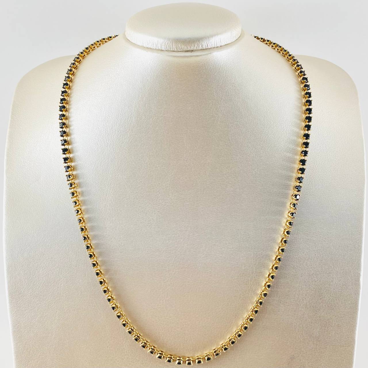 Cadena Tennis 33.65gr / 55cm / Oro Amarillo Nac.Esp. 18K ©