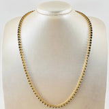 Cadena Tennis 33.65gr / 55cm / Oro Amarillo Nac.Esp. 18K ©