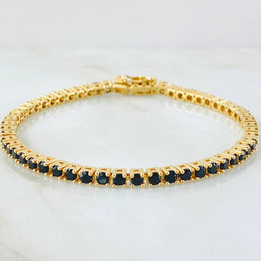 Pulso Tennis 18.7gr / 20.5cm / Oro Amarillo Nac.Esp. 18K ©