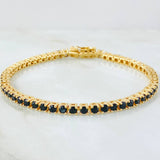 Pulso Tennis 18.7gr / 20.5cm / Oro Amarillo Nac.Esp. 18K ©