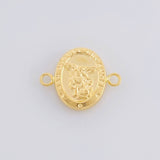 Herraje San Miguel Arcangel 0.85g / 1.9cm Oro Amarillo 18K