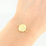 Herraje San Miguel Arcangel 0.65g / 1.7cm Oro Amarillo 18K
