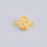 Herraje San Miguel Arcangel 0.5g / 1.5cm Oro Amarillo 18K