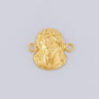 Herraje Rostro de Cristo 0.8g / 1.6cm Oro Amarillo 18K