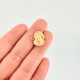 Herraje Rostro de Cristo 0.8g / 1.6cm Oro Amarillo 18K