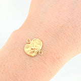 Herraje Rostro de Cristo 0.8g / 1.6cm Oro Amarillo 18K