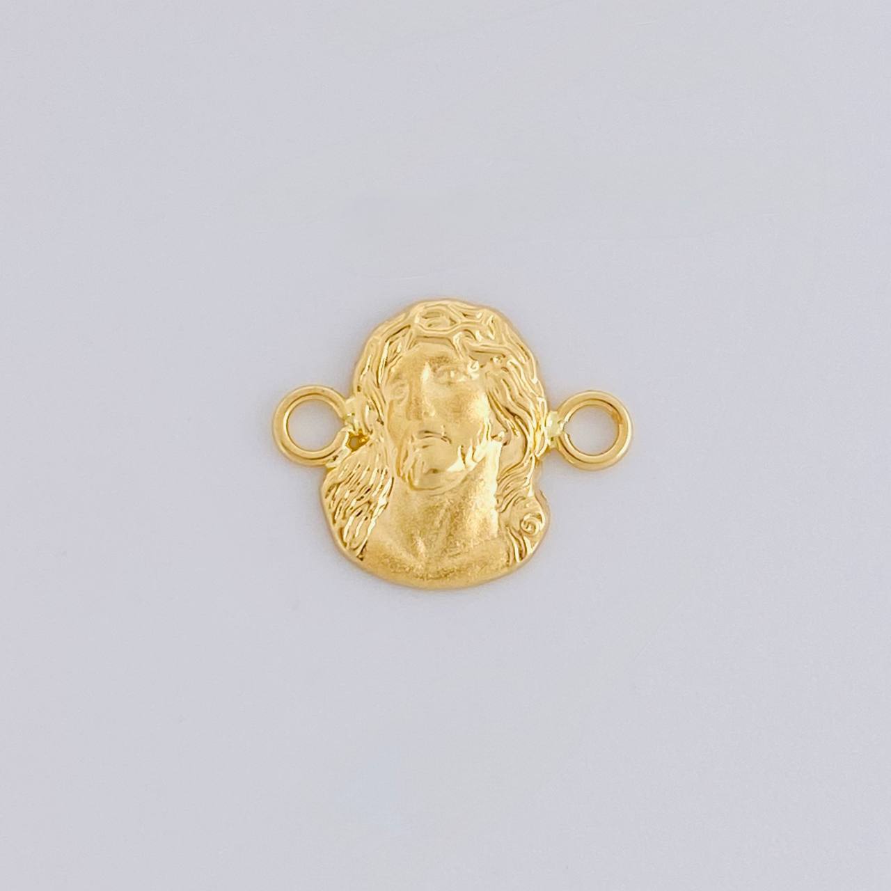 Herraje Rostro de Cristo 0.55g / 1.4cm Oro Amarillo 18K