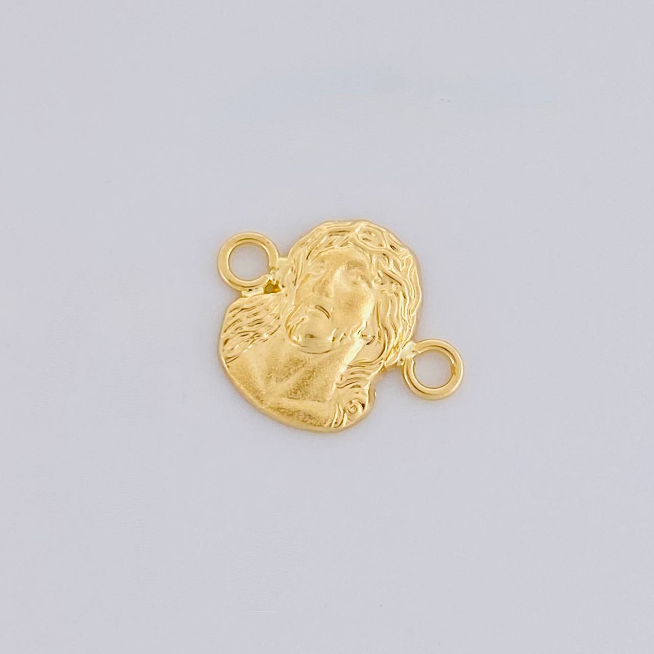 Herraje Rostro de Cristo 0.5g / 1.4cm Oro Amarillo 18K