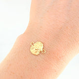 Herraje Rostro de Cristo 0.55g / 1.4cm Oro Amarillo 18K