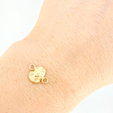 Herraje Rostro de Cristo 0.35g / 1.2cm Oro Amarillo 18K