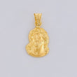 Dije Rostro de Cristo 0.9g / 2.4cm Oro Amarillo 18K