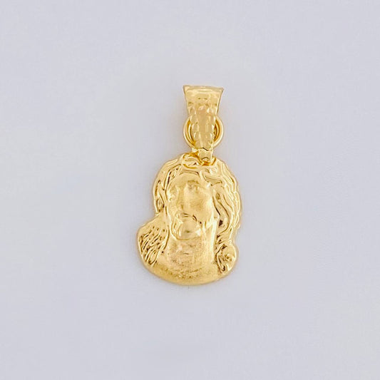 Dije Rostro de Cristo 0.35g / 1.5cm Oro Amarillo 18K