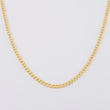 Cadena Cubana 2.55g / 60cm / 2.4mm Oro Amarillo 18K