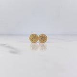 Topos Medusa 0.7gr / Lisos Oro Amarillo 18K $