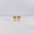 Topos Corazon Love 0.6gr / Troquelados Oro Amarillo 18K $