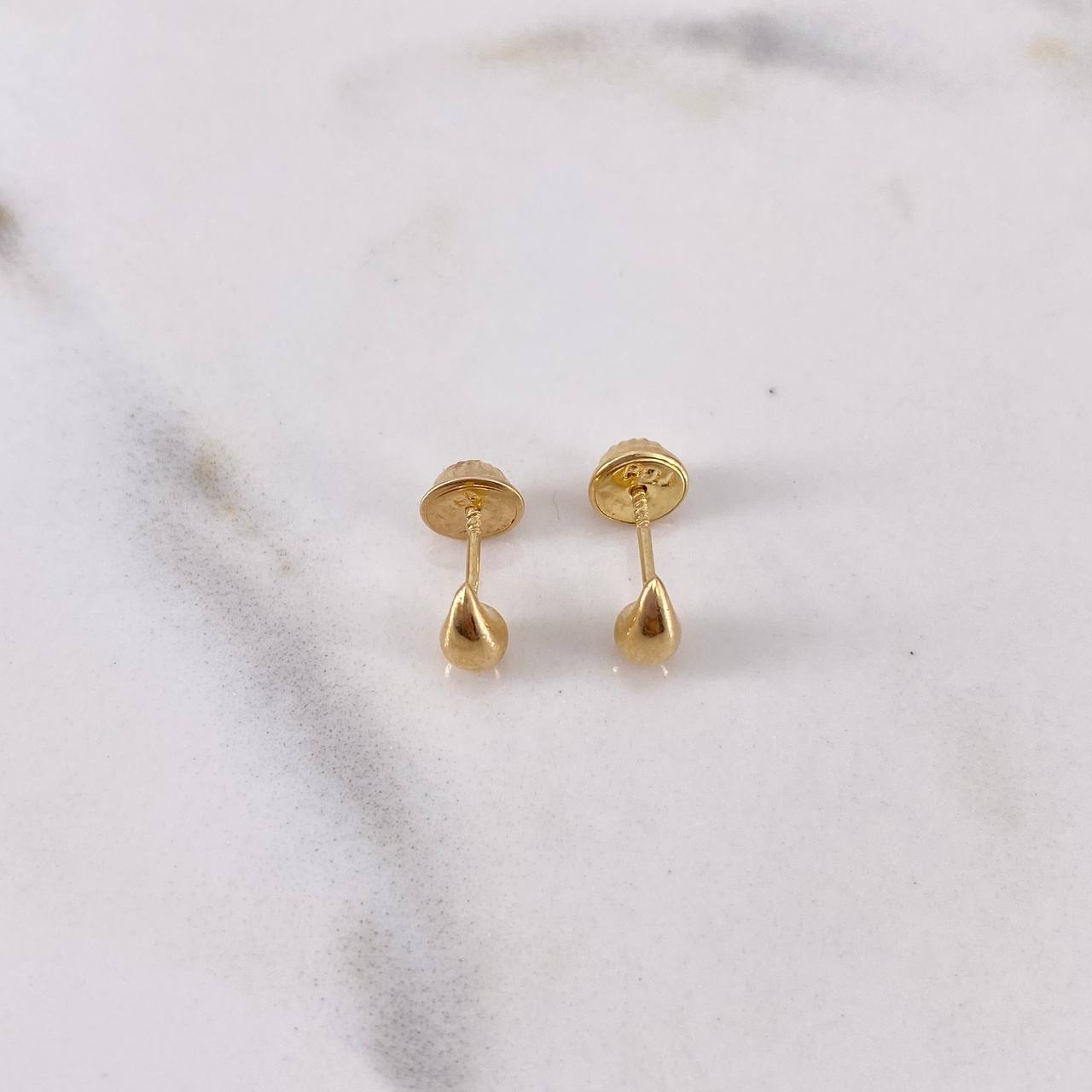 Topos Gota 0.45gr / Troquelados Oro Amarillo 18K $