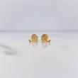 Topos Llave 0.55gr / Circon Blanco Oro Amarillo 18K $