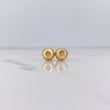 Topos Media Bola 0.9gr / 8mm Diamantadas Oro Amarillo 18K $