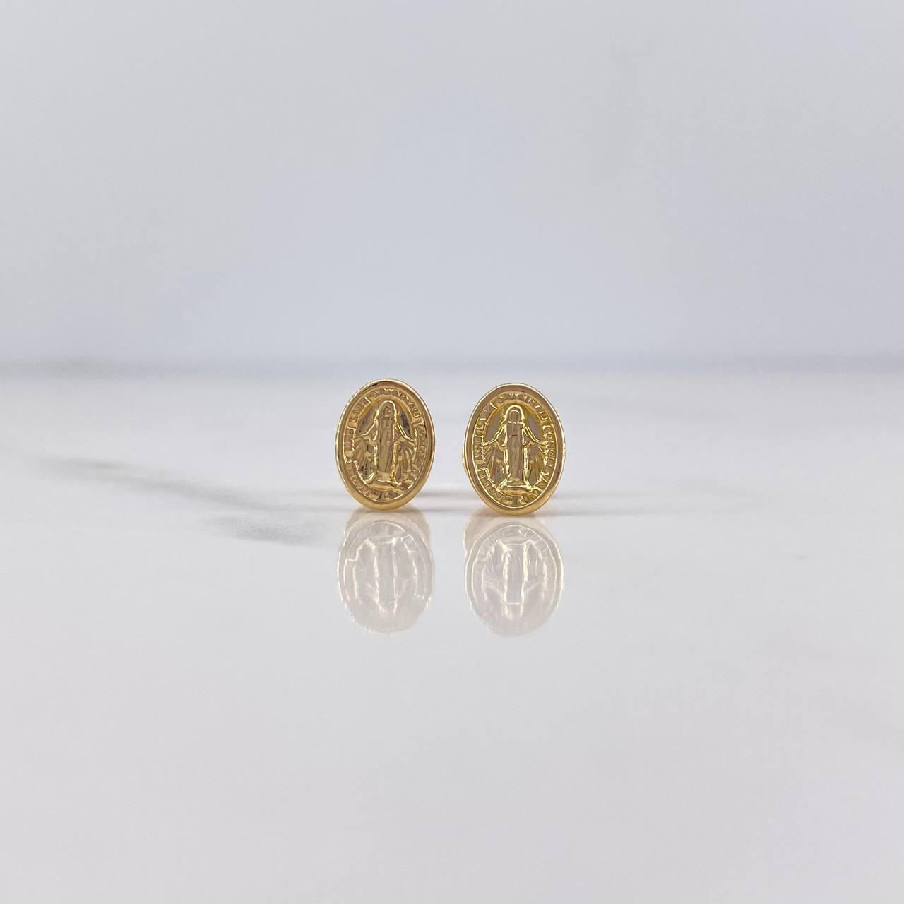 Topos Virgen Milagrosa 0.6gr / Oro Amarillo 18K $
