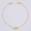 Pulso Denario Virgen Milagrosa 1.5 g / 20.5 cm / 1.5 mm Oro Amarillo 18K