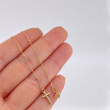 Pulso Denario Virgen Milagrosa 1.5 g / 20.5 cm / 1.5 mm Oro Amarillo 18K